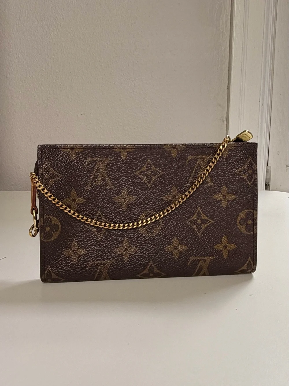 Louis Vuitton Monogram Pouch with COA